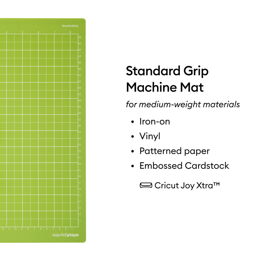 cricut joy xtra maskinmatta med standardgrepp