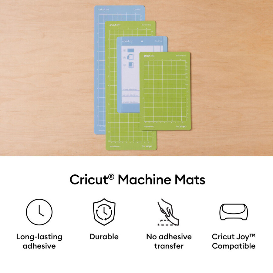cricut joy standard grip-maskinmatta - 115 x 305 cm 5 st