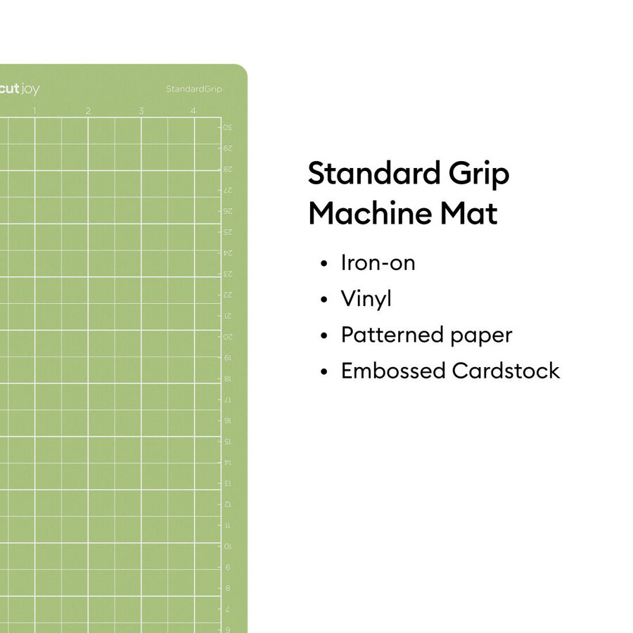 cricut joy standard grip-maskinmatta - 115 x 305 cm 5 st