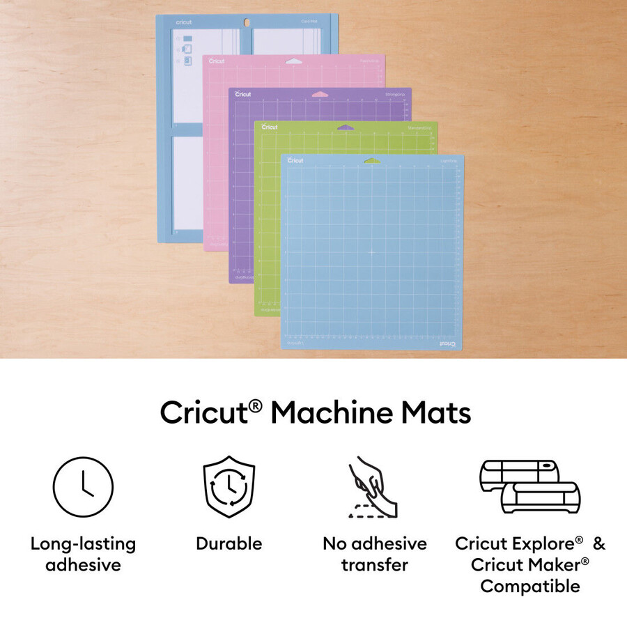 cricut strong grip maskinmatta - 12 x 12 tum 6 st