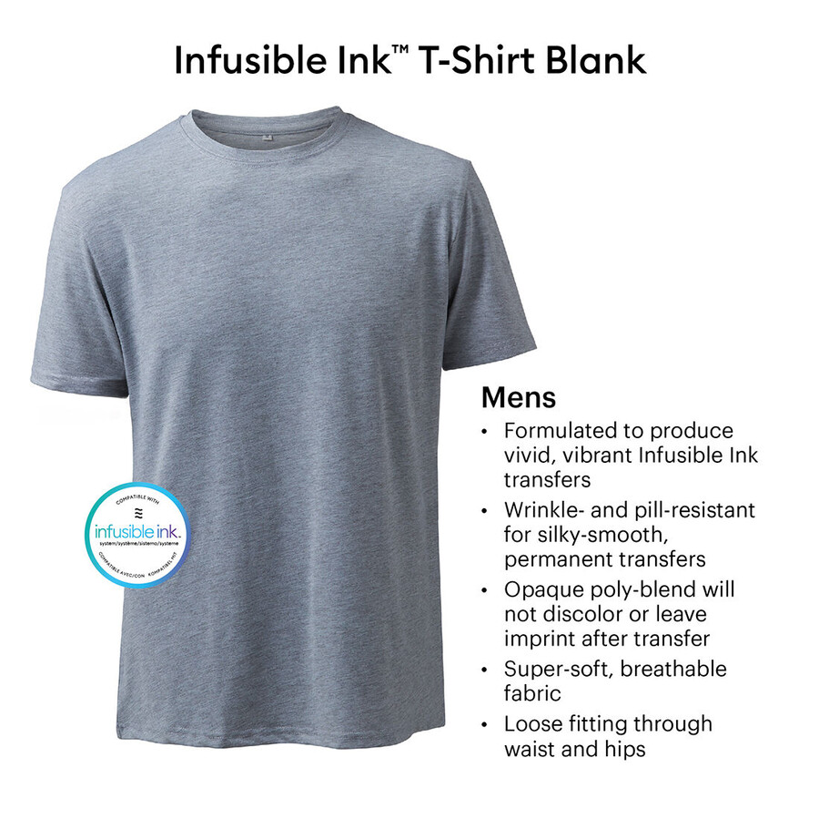 unisex t-shirt blank rund halsringning