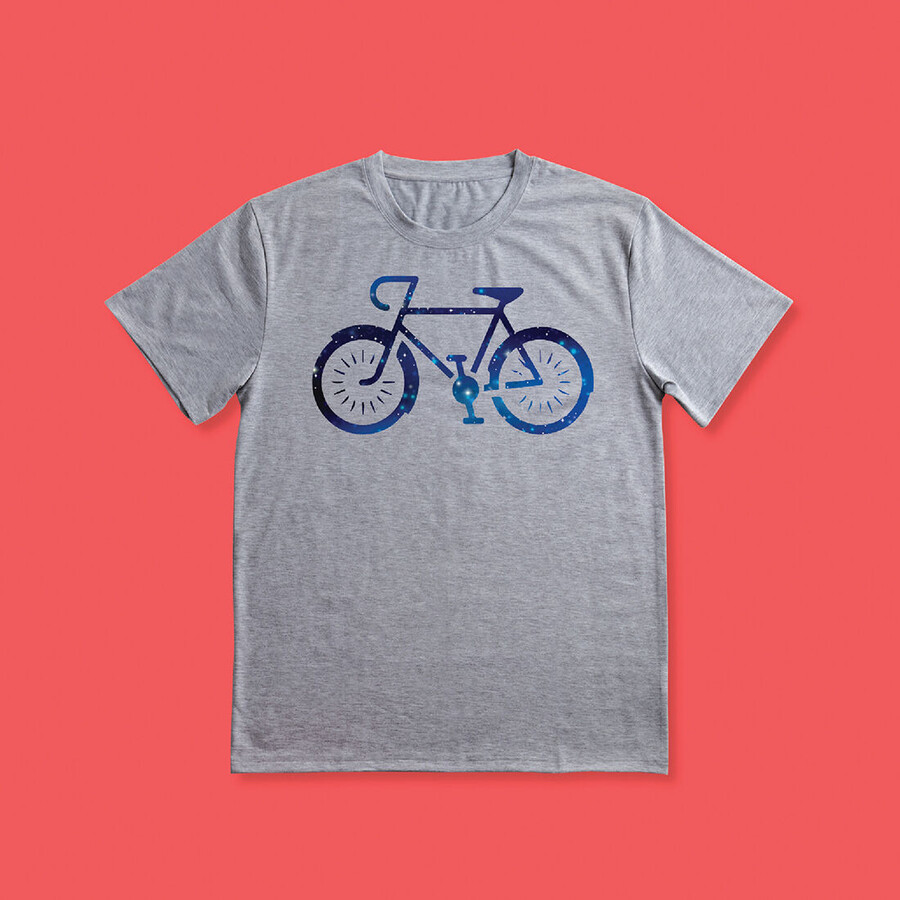 unisex t-shirt blank rund halsringning