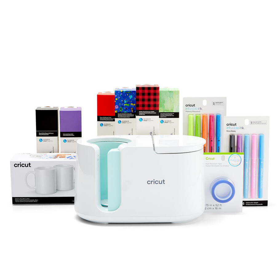 cricut mug press allt-material-paket