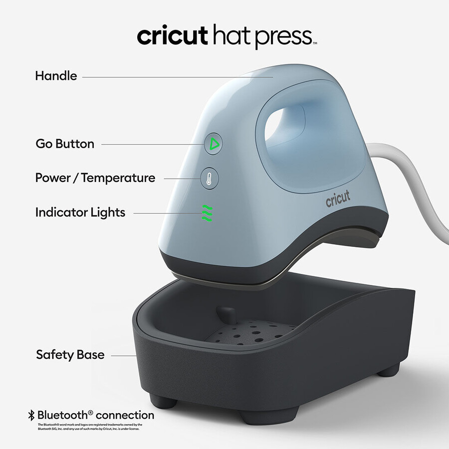 cricut hat press