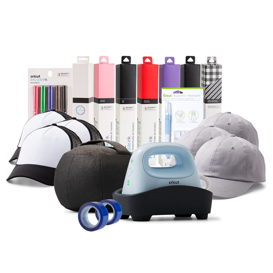 cricut hat press infusible ink everything-paket