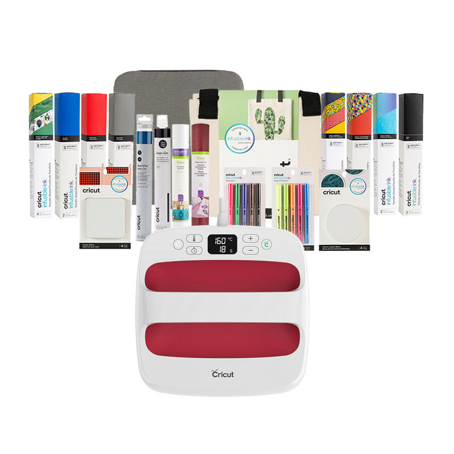cricut easypress 2 hallon - 9 x 9 essentials stryk-på-paket
